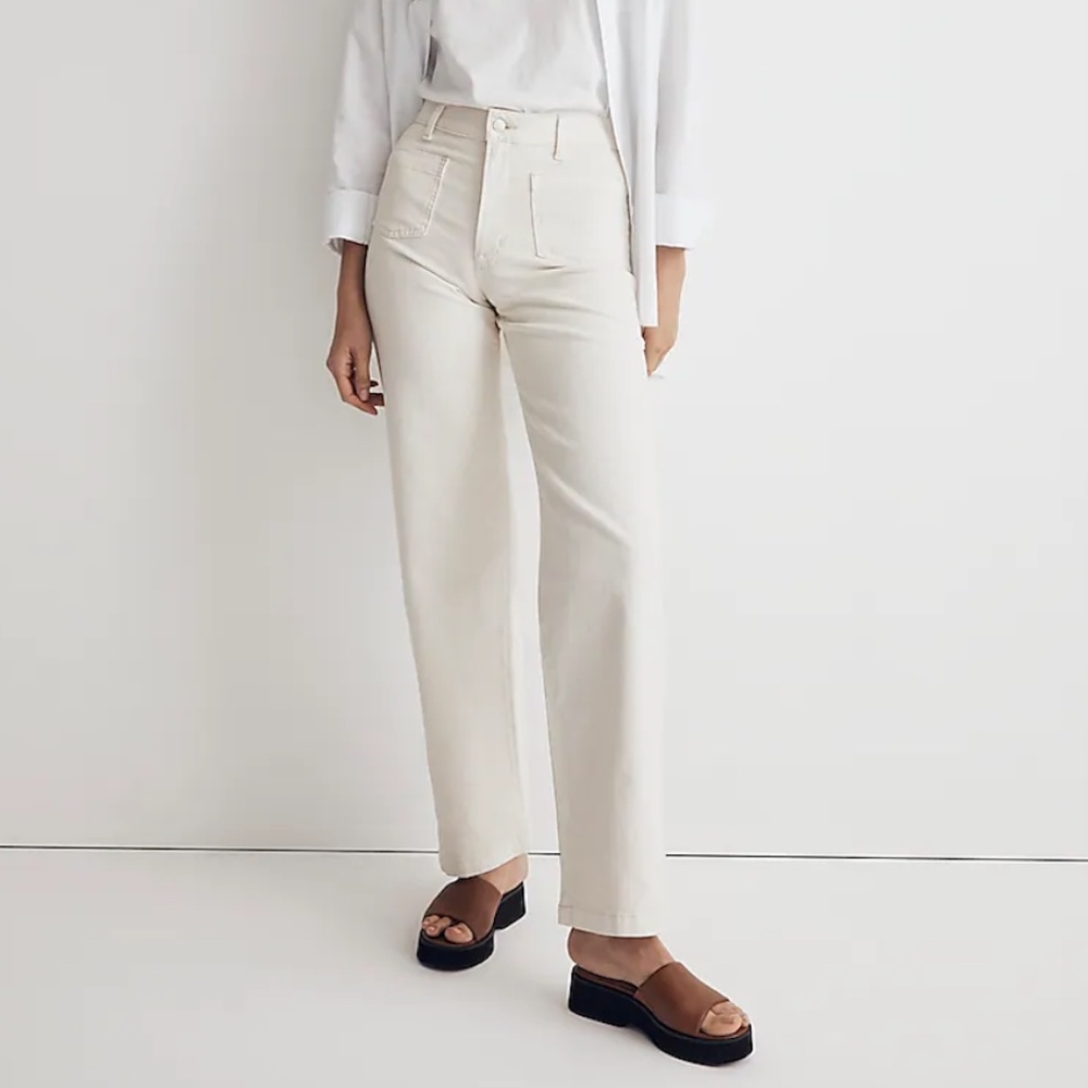 Madewell Perfect Vintage Wide-Leg Jean, Size 30, NWT